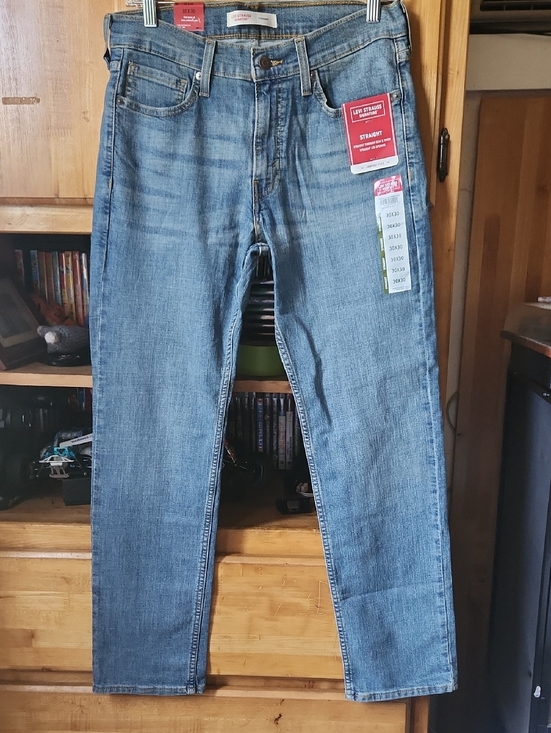 Levi's Other - NWT Levi's Men's Straight Jeans - Medium Blue Wash  Sz 30x30